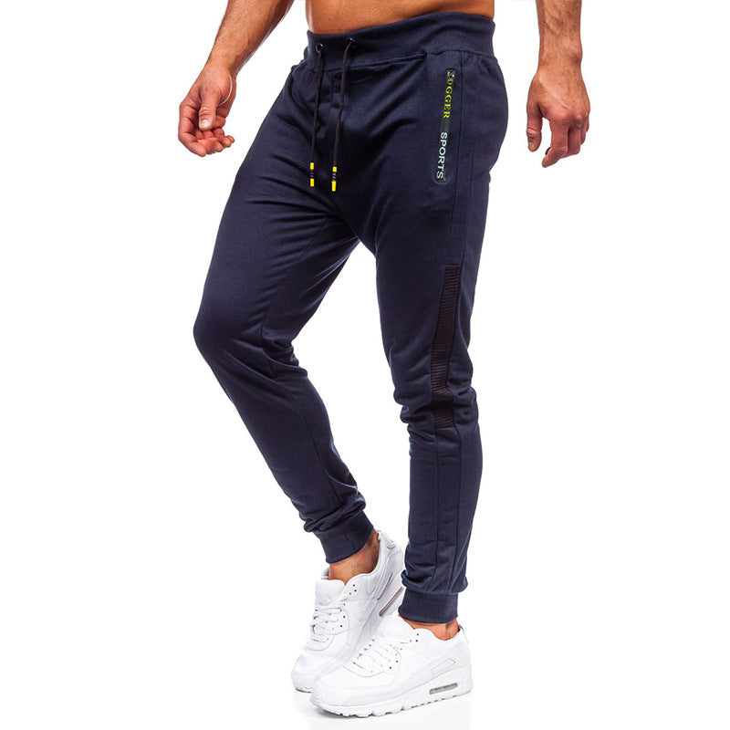 Herrer Sportslig Joggingbukser med åndbart materiale og reflekterende elementer Stilla