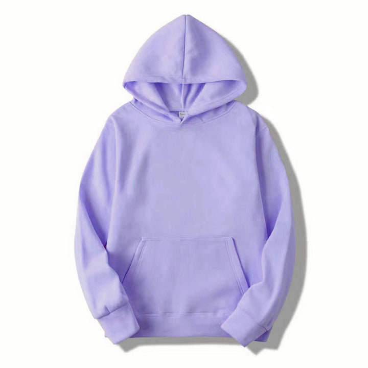 Kvinders hoodie lavet af blød fleece med praktisk kengurulomme Skovae