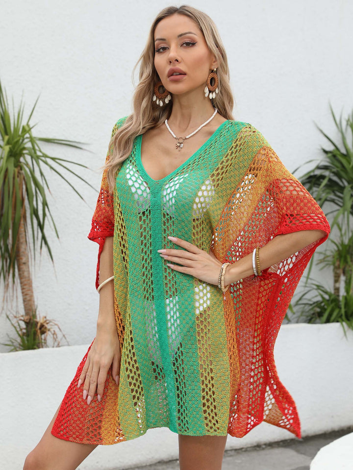 Femme Letvægts Strik Strand Cover-Up Stilla