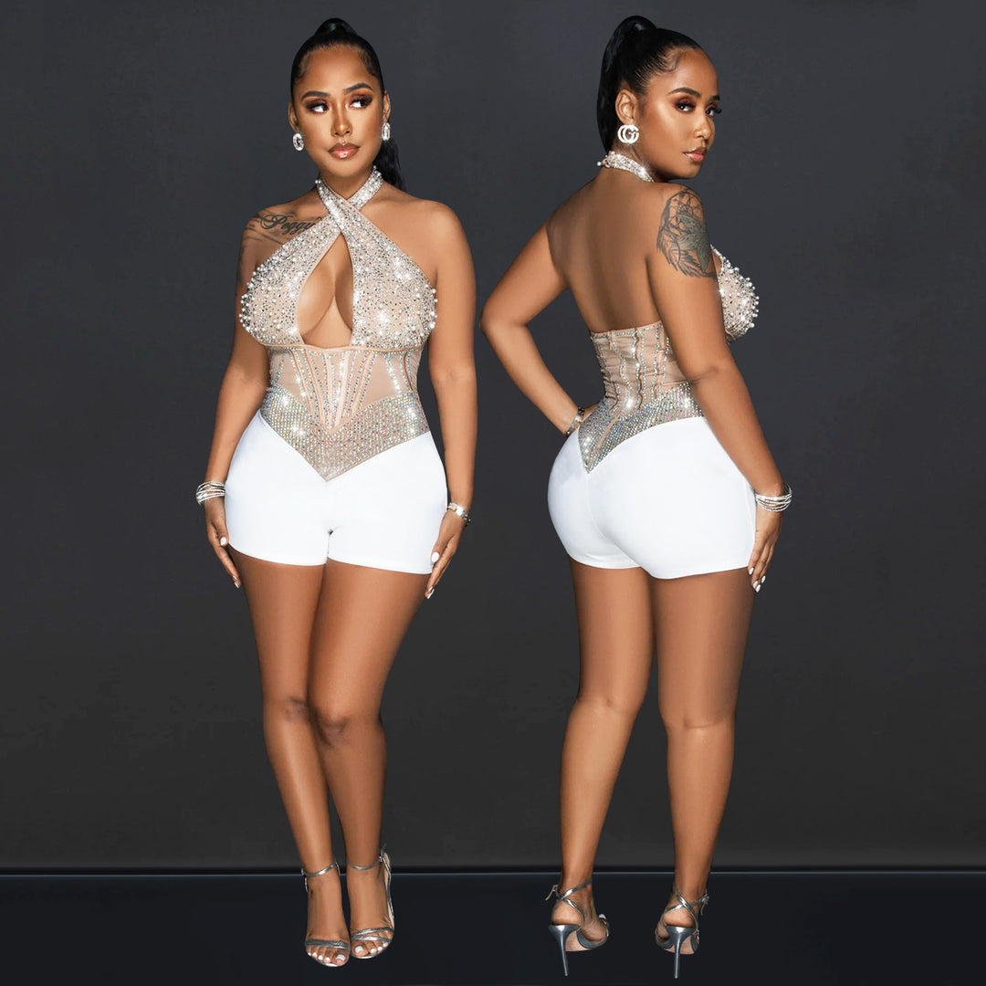 Dame Dekoreret Cut-Out Jumpsuit Stilla