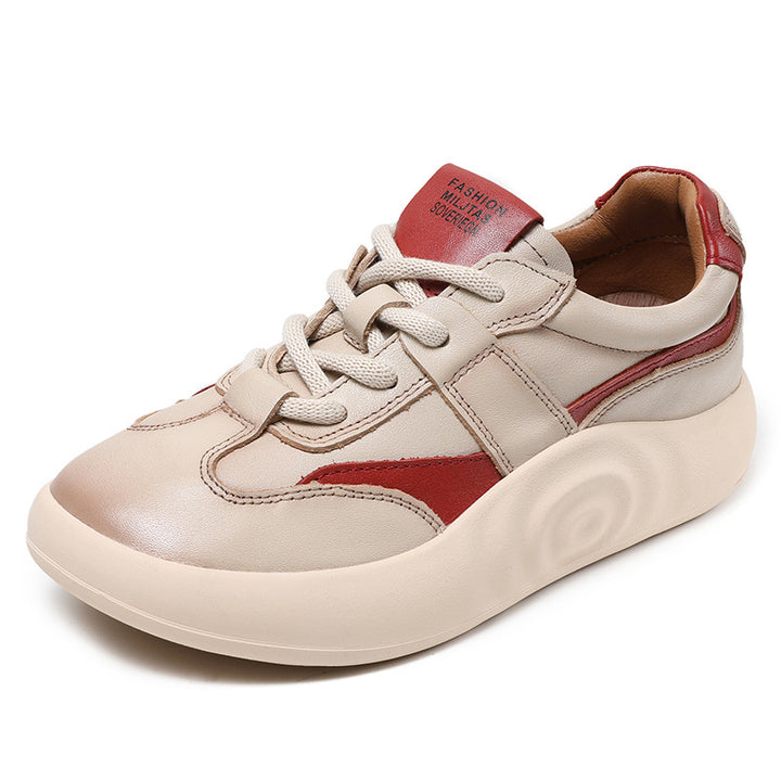 Femme Stilfulde Casual Snøresneakers Stilla