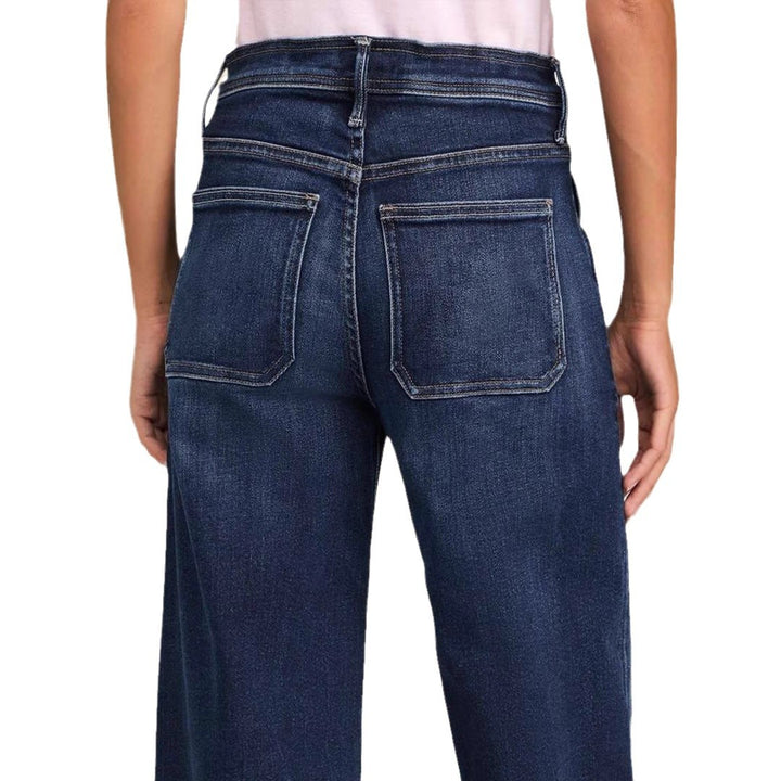 Dame Løst skårne jeans med praktisk snortræk og høj talje Stilla