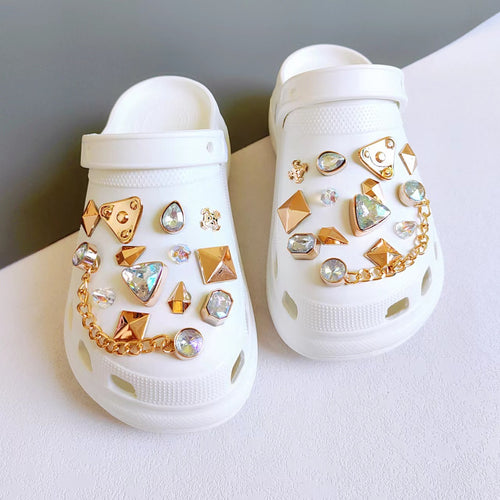 Dame Trendy og komfortable Clogs med smukke rhinsten Stilla