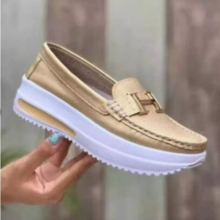 Dame Stilfulde Slippers Mokkasiner Stilla