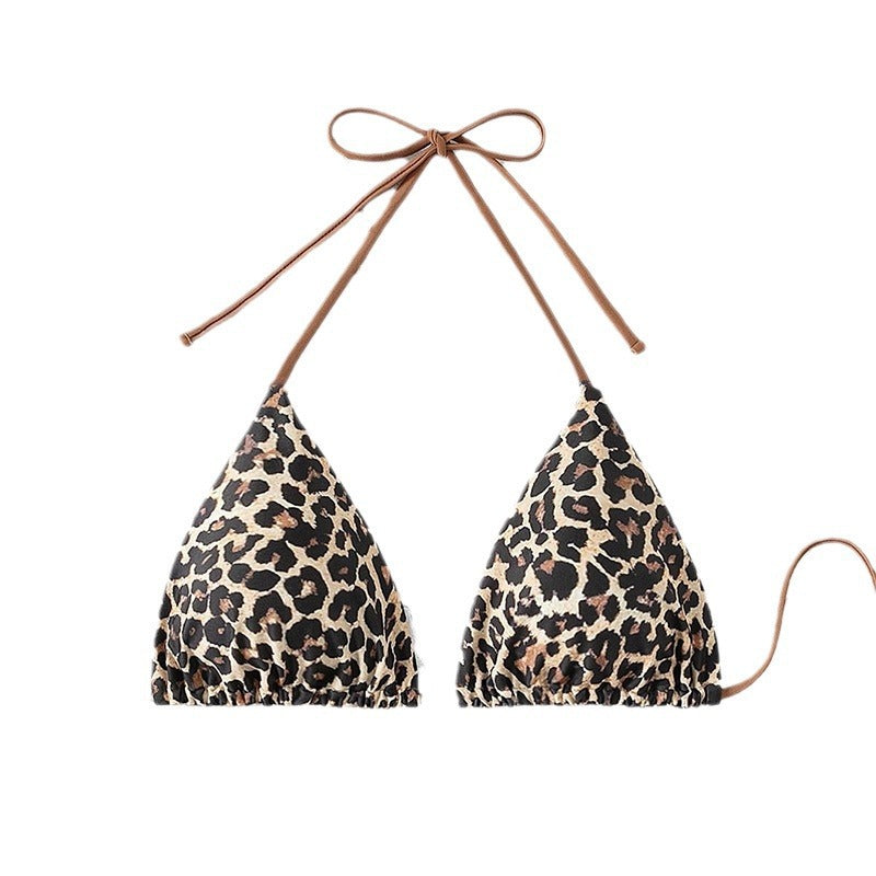 Damer trekant-bikini med fashionable leopardmønster Skovae