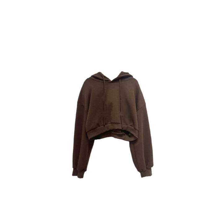 Kvindernes cropped hoodie med oversized pasform Stilla