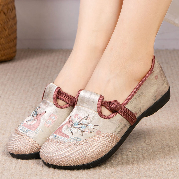 Femme Broderet Slipper Stilla