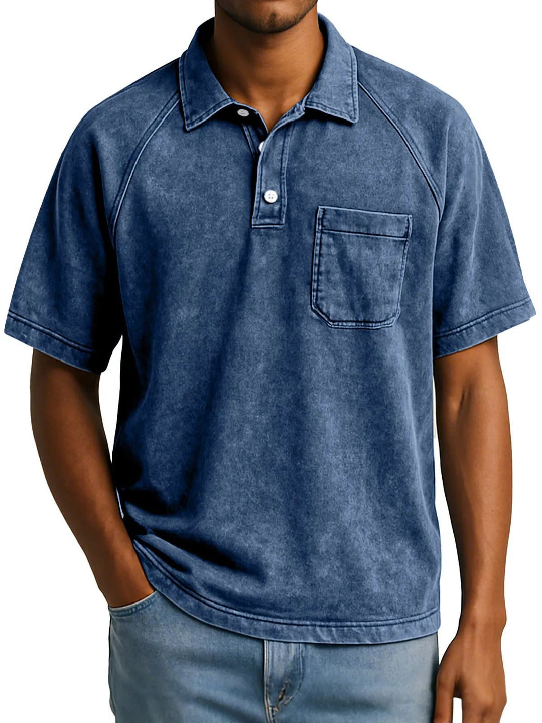 Herrer Fritid Vintage Polo Shirt Stilla
