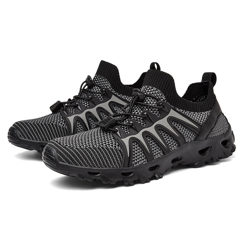 Herrer Let Mesh Aqua Sneakers Stilla