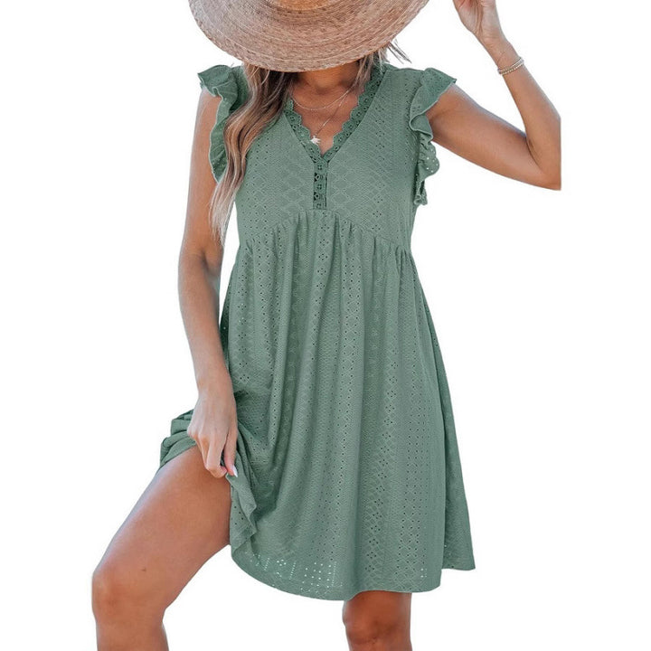 Femme Letvægts Øje Sommerkjole Stilla