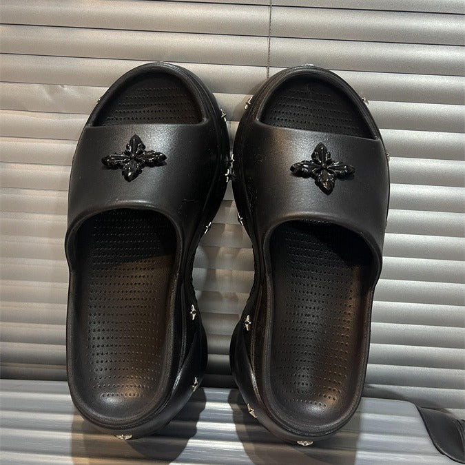 Damer Mode Clogs med pynt Stilla