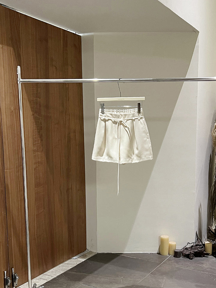 Dame afslappede Chino-shorts med elastisk talje Stilla