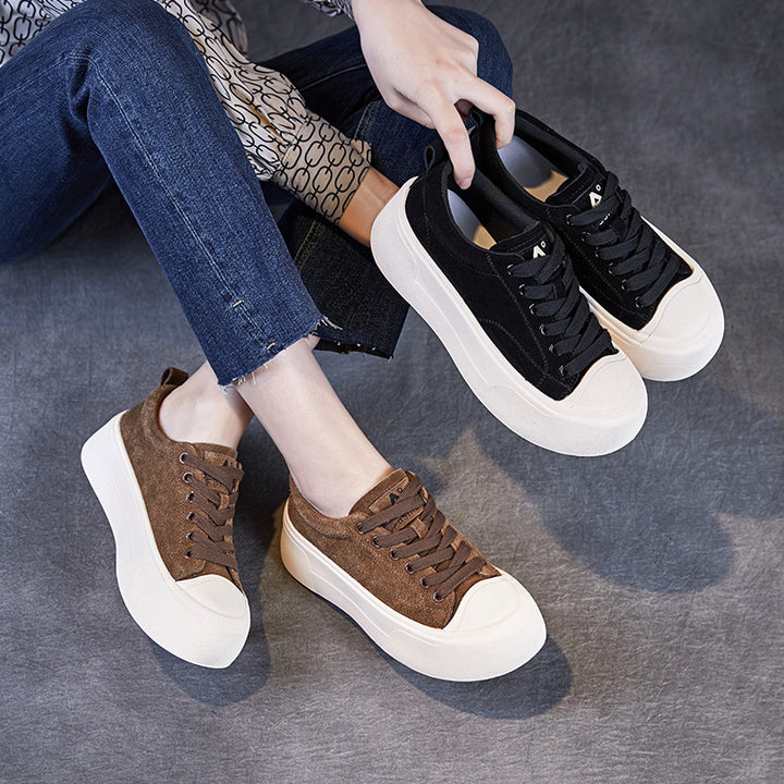 Dame Fritid Chunky Sål Sneakers Stilla