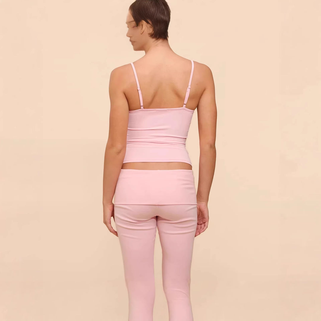 Dame Sporty Tanktop med Spaghetti-stropper Skovae