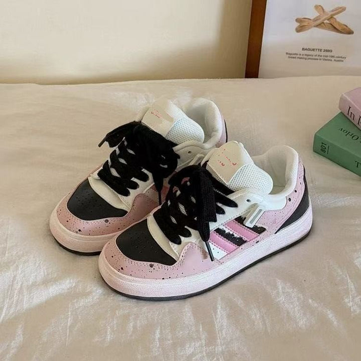 Dame modische Low-Top Sneakers med åndbar konstruktion og komfortabel dæmpning Stilla