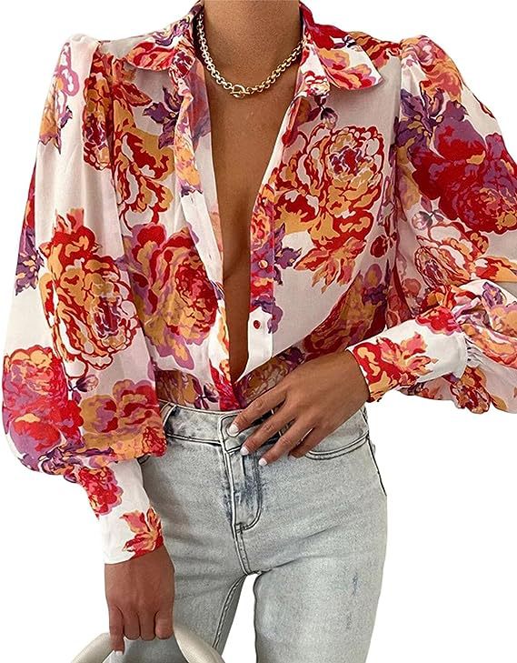 Kvindernes bluse med leopardmønster og casual fit Stilla