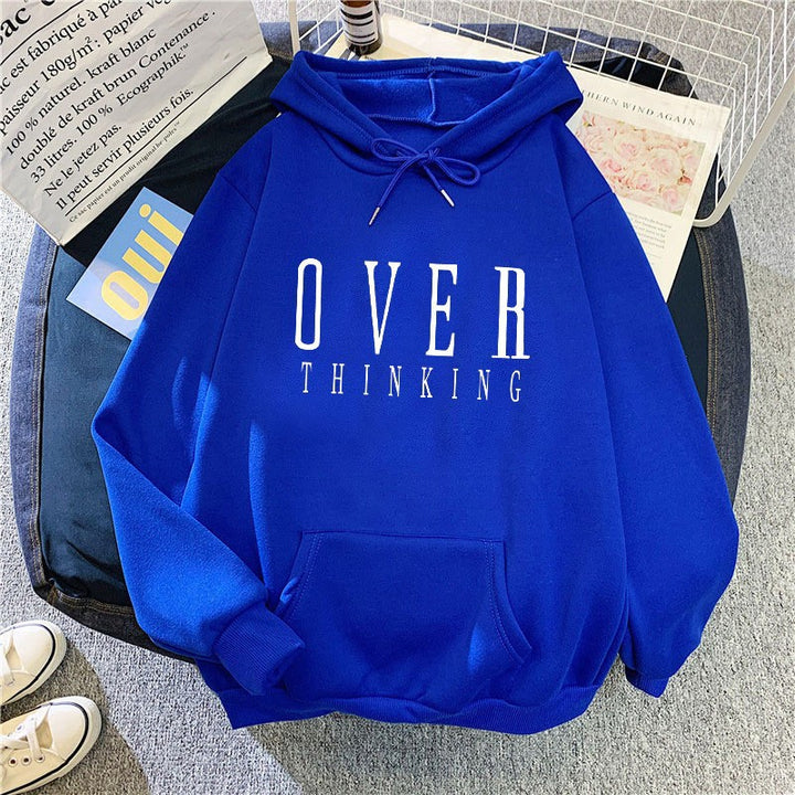 Dame hoodie med kreativt printdesign Skovae