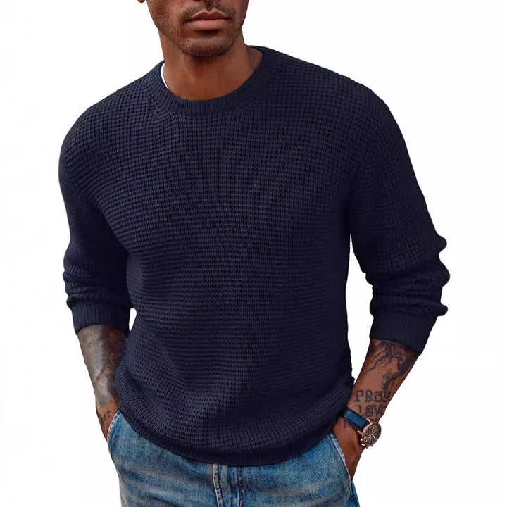 Herre struktureret sweater Stilla