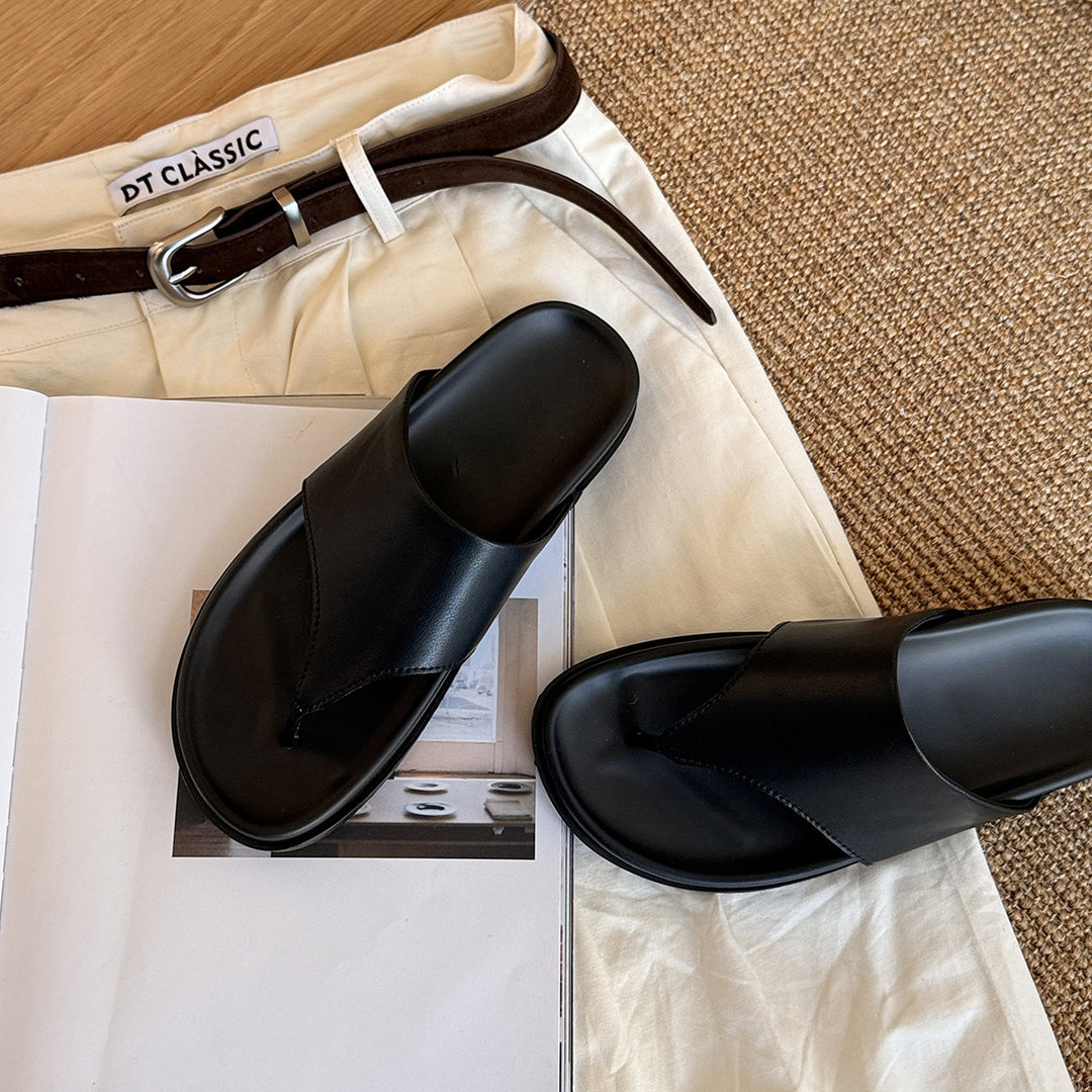 Femme Minimalist Tanga Slide Sandaler Stilla