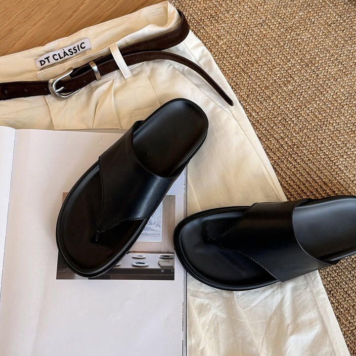 Femme Minimalist Tanga Slide Sandaler Stilla