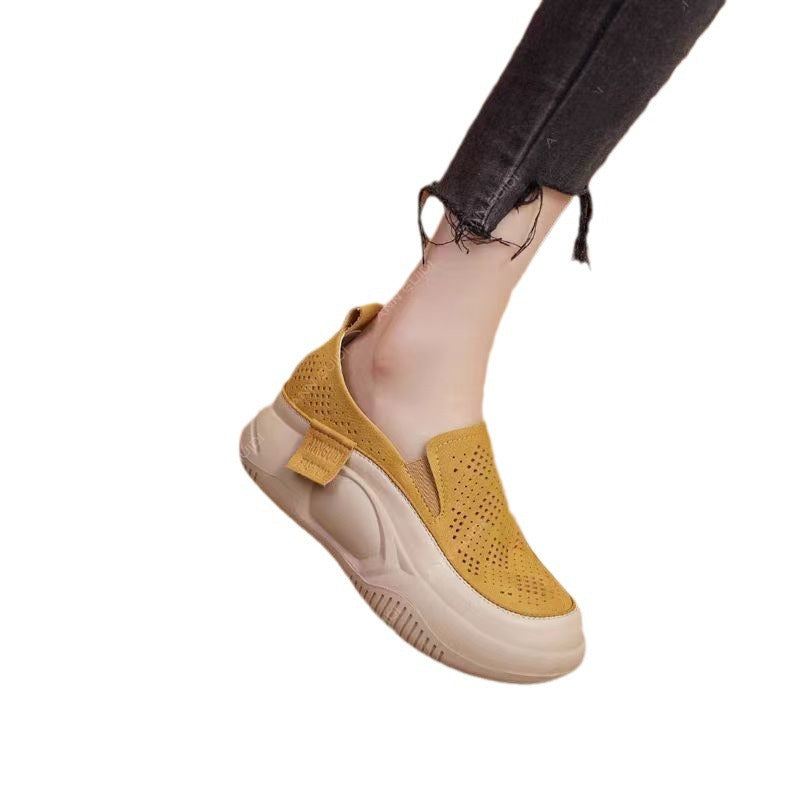 Dame Slip-On Perforerede Sneakers Stilla