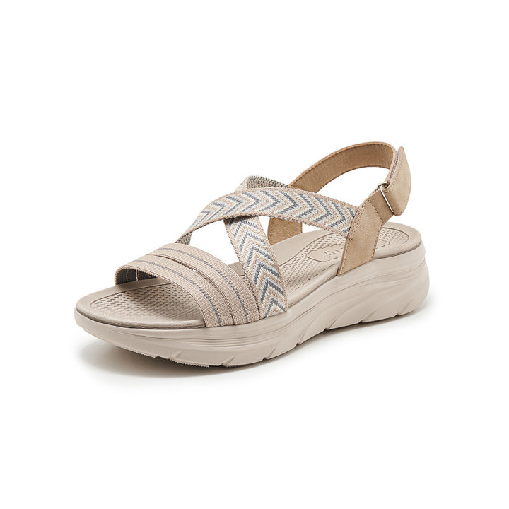 Dame Elegante Sandaler med polstret sål og justerbart remsystem Stilla