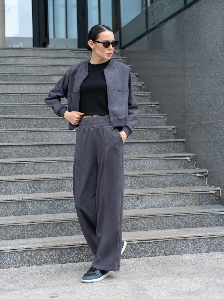 Dame afslappet hoodie jumpsuit Stilla