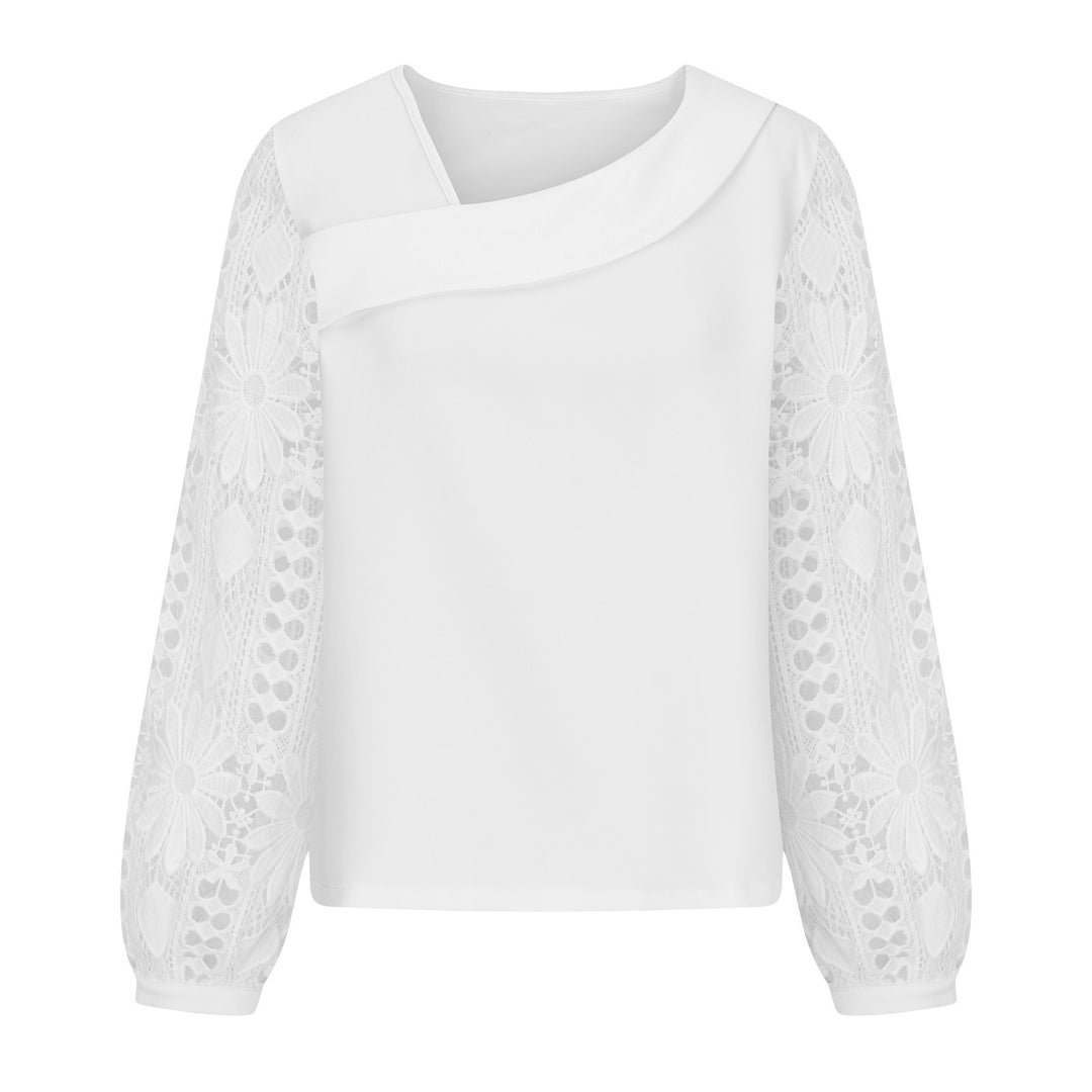 Dame Blonde Ærme Bluse Stilla