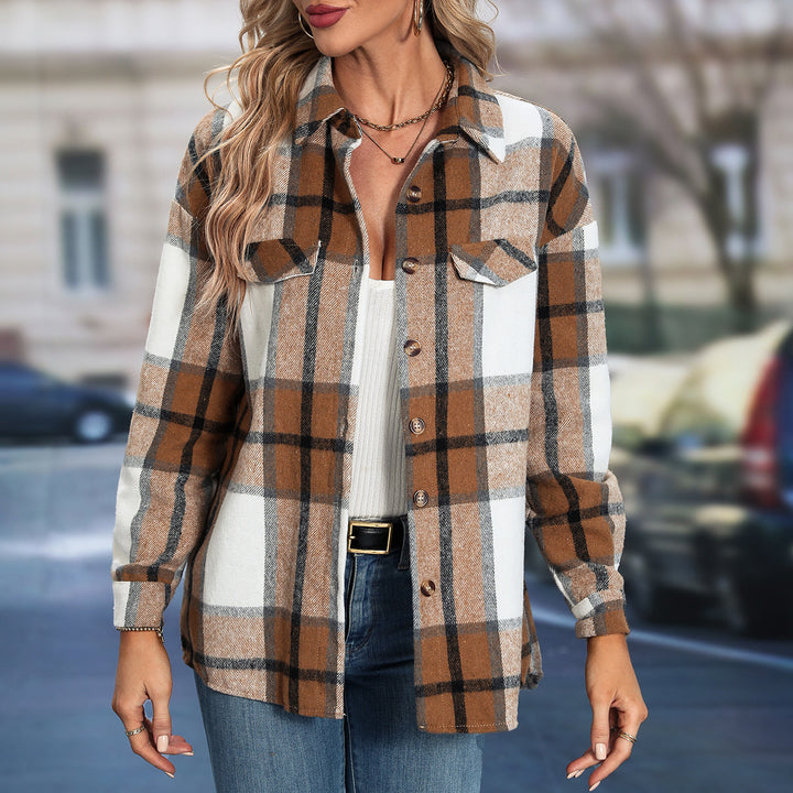 Dame Ternet Overshirt Stilla