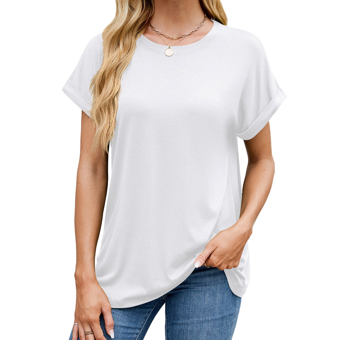 Stilla | Essential Plain Solid Rund Løs Tee