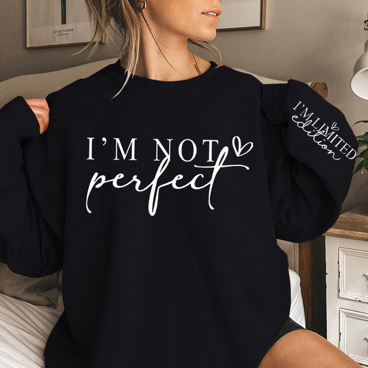 Kvinders oversized sweater med print og limited edition Stilla