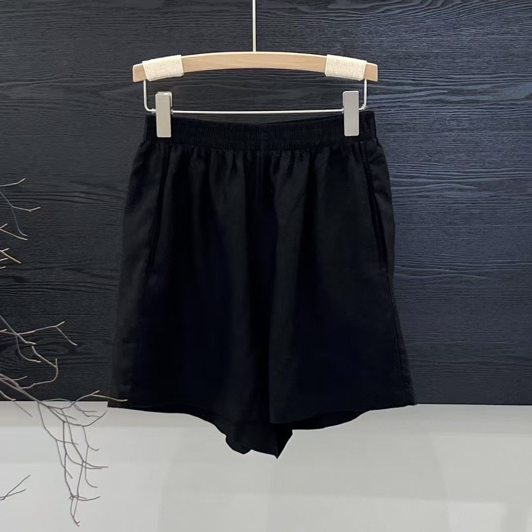 Femme Letvægts Åndbare Linned Shorts Stilla
