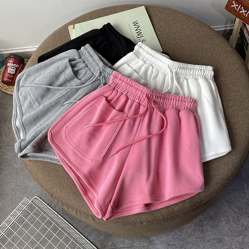 Femme Afslappet Fit Snøre Lounge Shorts Stilla