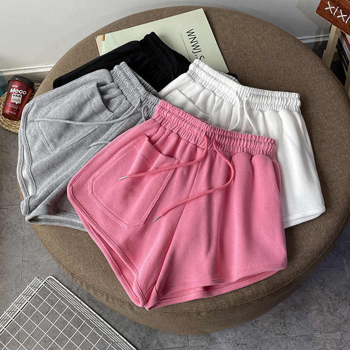 Femme Afslappet Fit Snøre Lounge Shorts Stilla