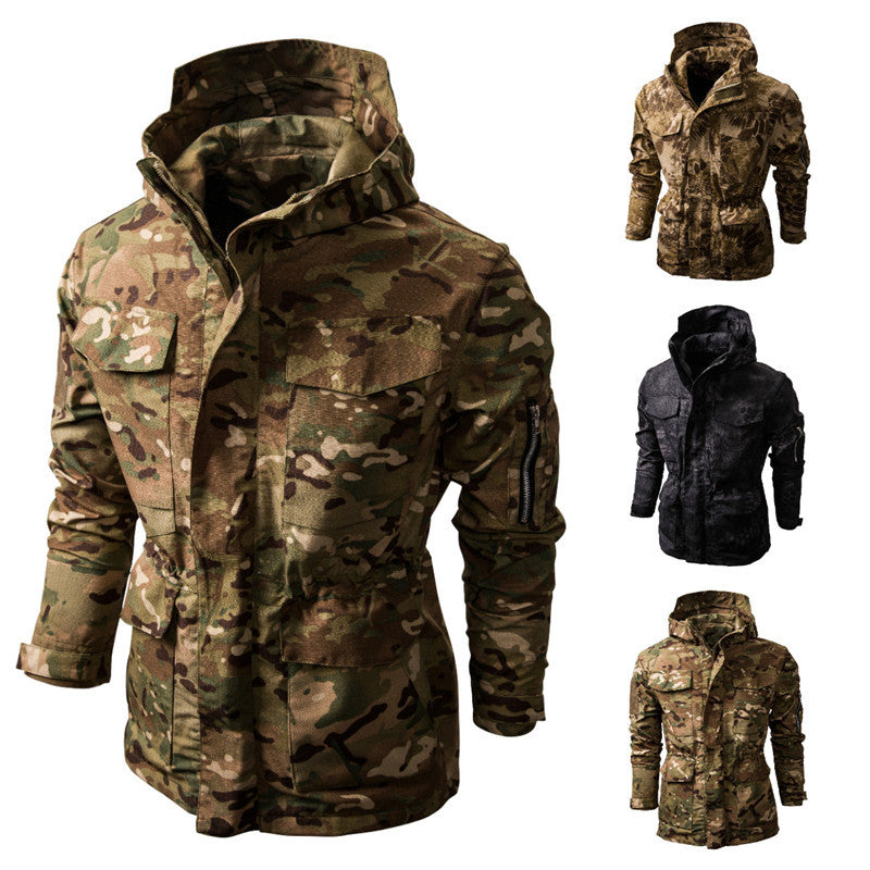Herrer Taktisk Camouflagejakke Stilla