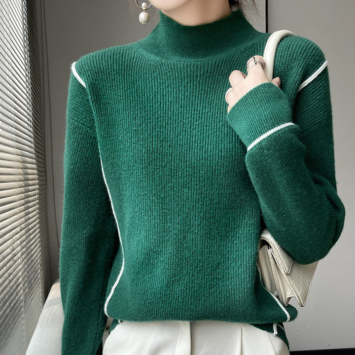 Stilla | Elegante simple rullekravepullover