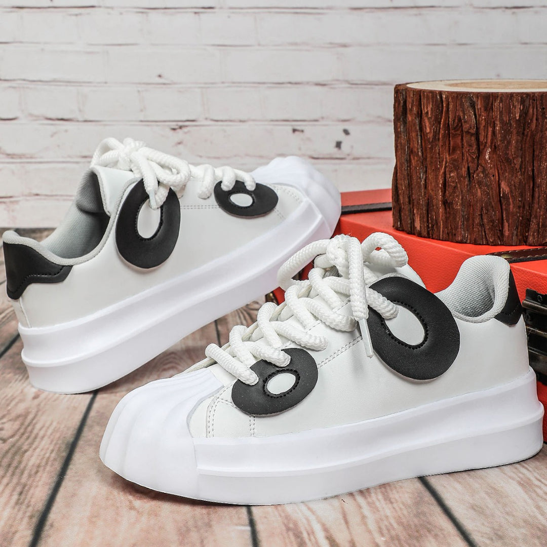 Dame Mode Sneakers med unikke dekorelementer Stilla
