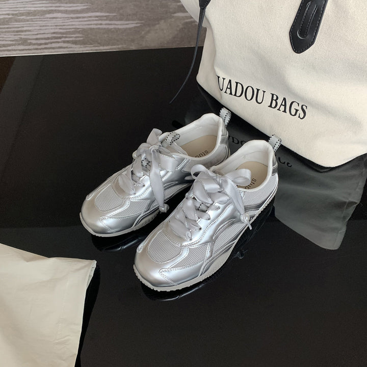 Dame Modebevidste Sport Sneakers Stilla