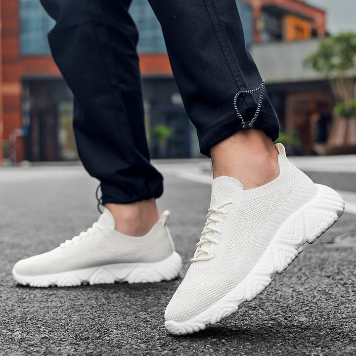 Herrer Åndbare Mesh Sport Sneakers Stilla