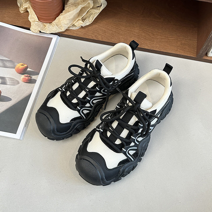 Femme Højtydende Sport Sneaker med åndbart Mesh-design Stilla