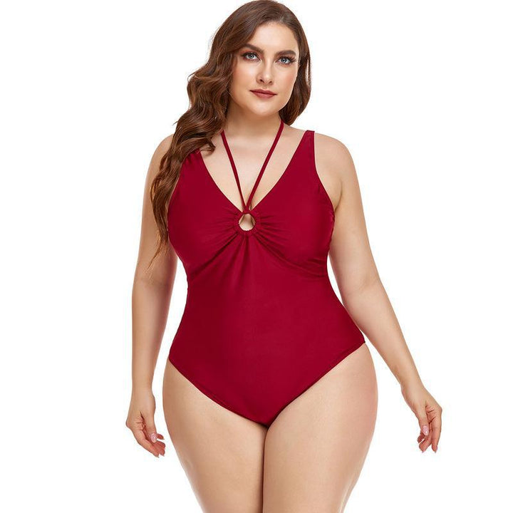 Dame Elegant One-Piece with Refined Ring Detail Skovae