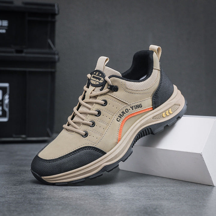 Herrer Sportslige Fritids-sneakers med skridsikker sål og åndbart overmateriale Stilla