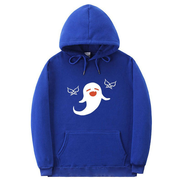 Dame Hoodie med Legende Spøgelse Design Skovae