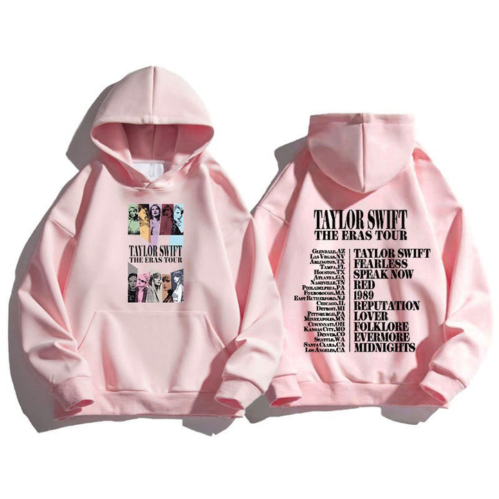 Kvinders hoodie med kunstnerisk motiv og inspirerende oplysning Skovae