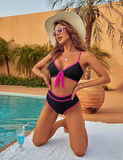 Dame bikinisæt med elegant design Stilla