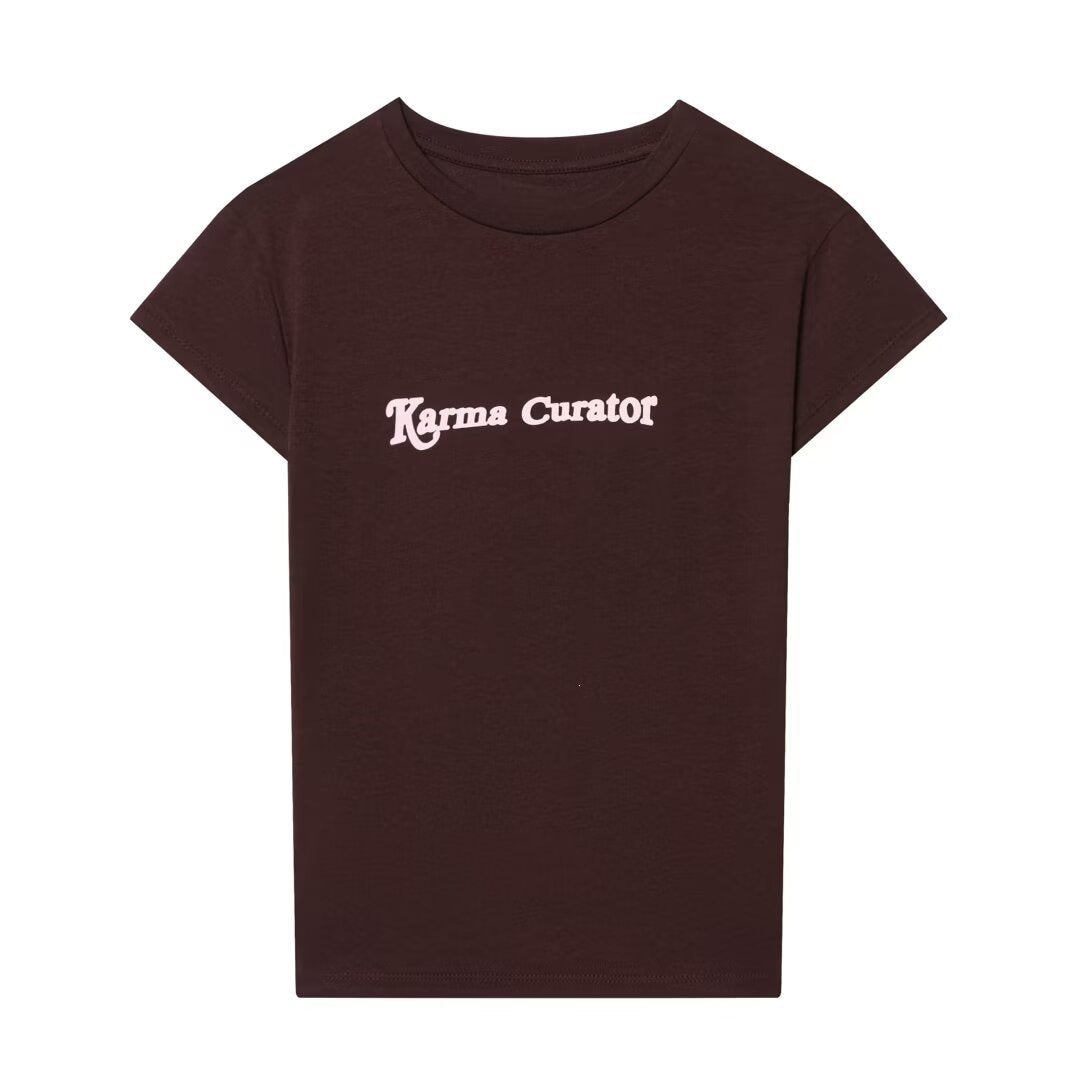 Dame T-shirt med individuel tekst Skovae