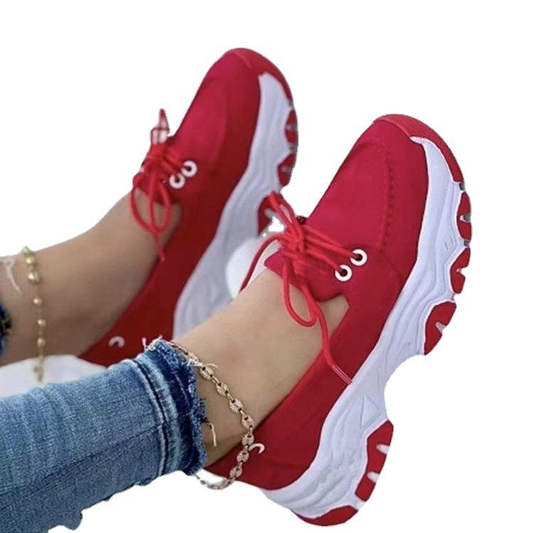 Dame Sporty Sneakers med dæmpende sål og åndbart overmateriale Stilla