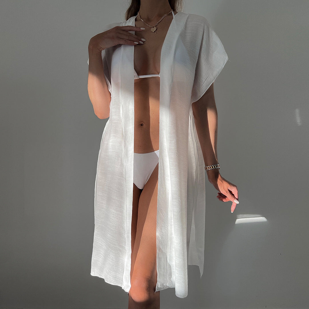 Dame Lange Kimono-Style Dækning Stilla