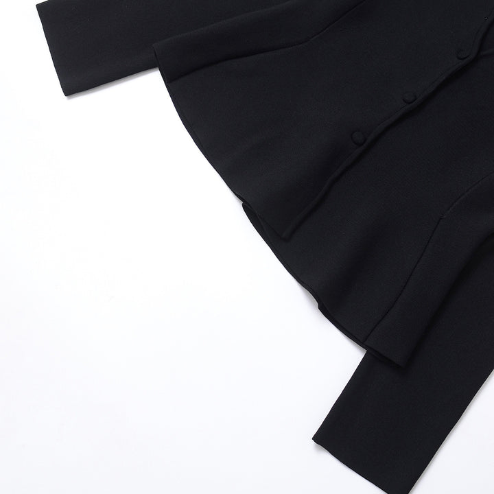Femme Skåret Peplum Cardigan Stilla