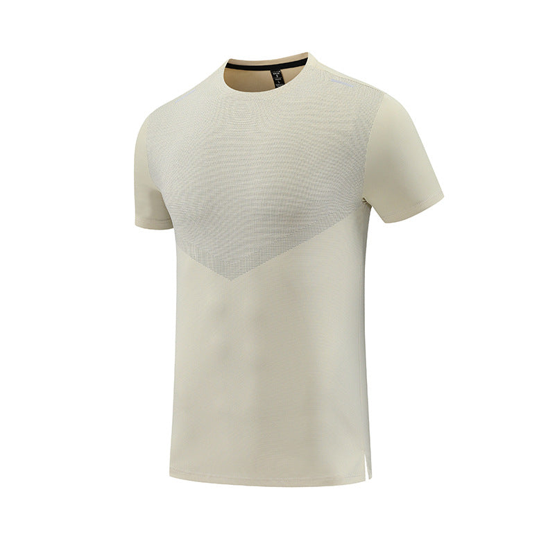 Herrer Åndbart Trænings-T-shirt med innovative Mesh-indsatser og komfortabel pasform Stilla